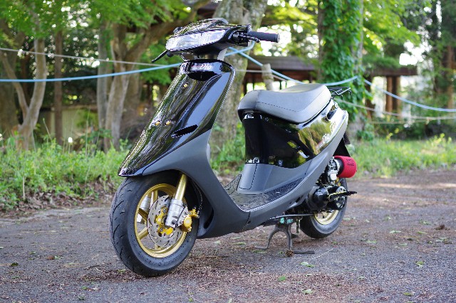 AF18 Dio 120cc化 形だけ完成 - Barn works整備記録