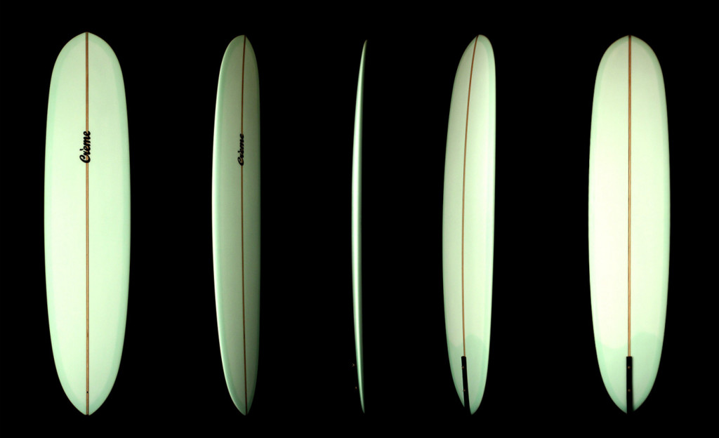 Creme Fat Cat 9.8 リーシュ　フィン　ハードケース付き Creme Fat Cat 9.8 リーシュ フィン ハードケース付き Creme Fat