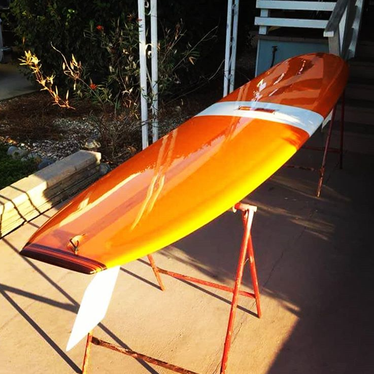 フィン　ハチェット　ウェーバー Dewey Weber サーフボードフィン Dewey Weber ハチェットフィン 赤