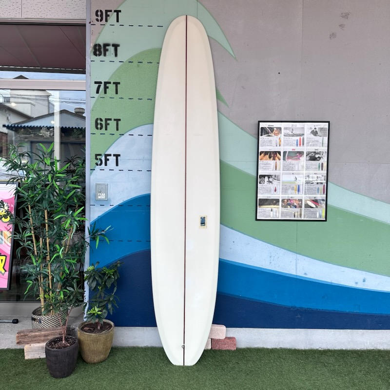 【値下げ】デーンピーターソン9.4 シングルフィン 大阪店かっこいいサーフィンをしたいレディースにおすすめの1本