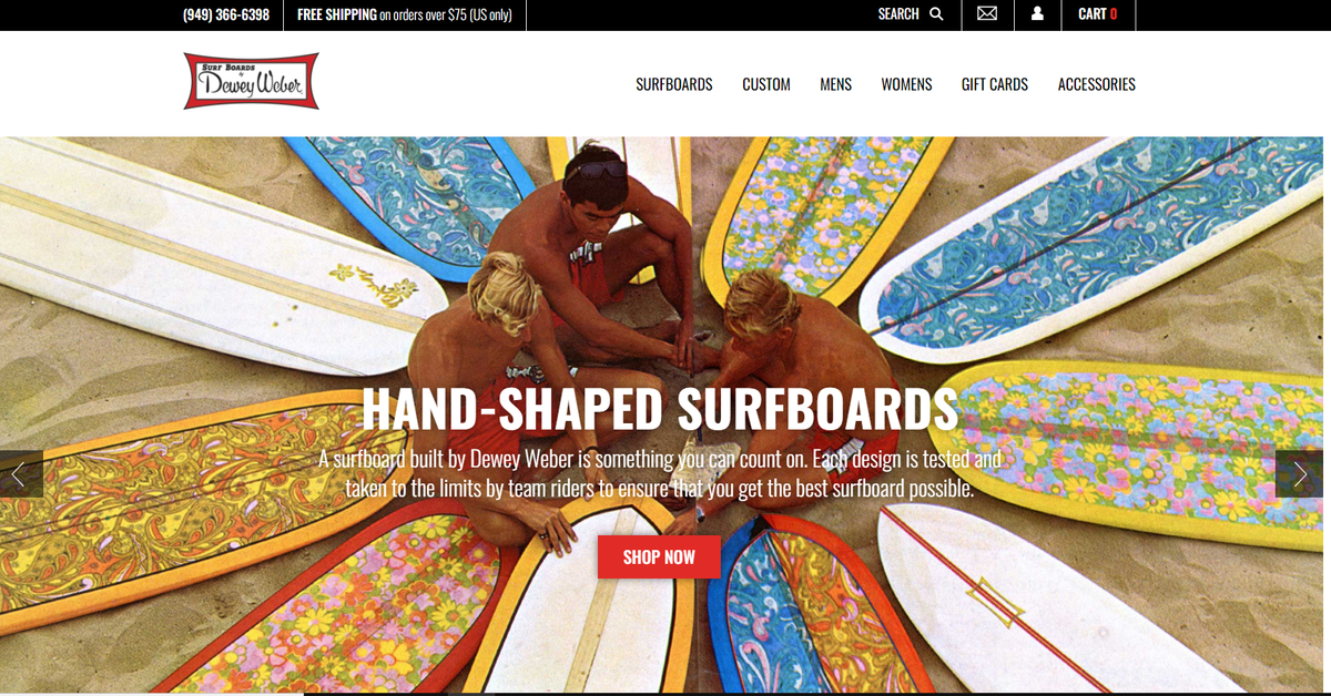 間もなくカリフォルニアよりDEWEY WEBERが入荷いたします！！エルモア