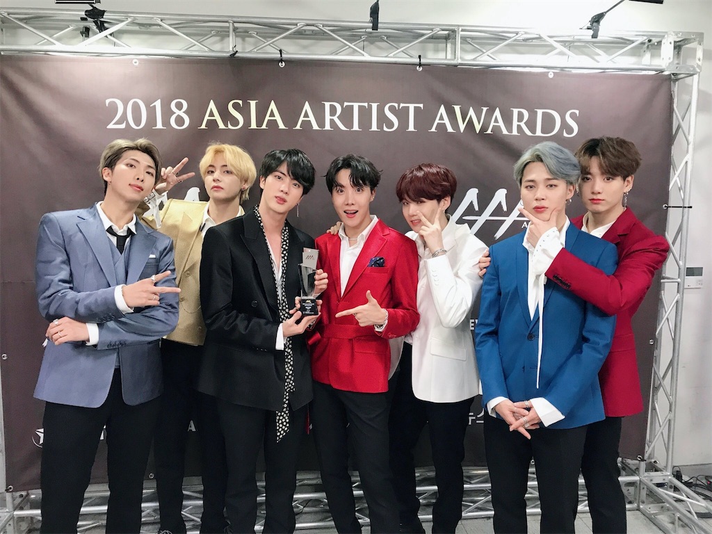 BTS 2018☆各種アワード受賞成績 - SEOLTANG days