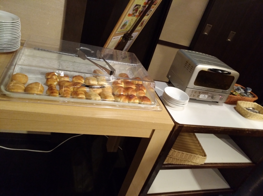 新千歳空港温泉の朝食1