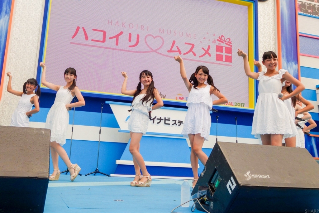 ハコイリ ムスメ 朝歌熱唱対決 ライブ お台場みんなの夢大陸 フジテレビ マイナビステージ Sharpのアンシャープ日記