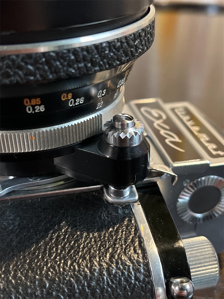 実写確認済！IHAGEE Exa 一眼レフ オールドカメラ IHAGEE EXAというカメラ① シャッター周り - しもた屋ANNEX