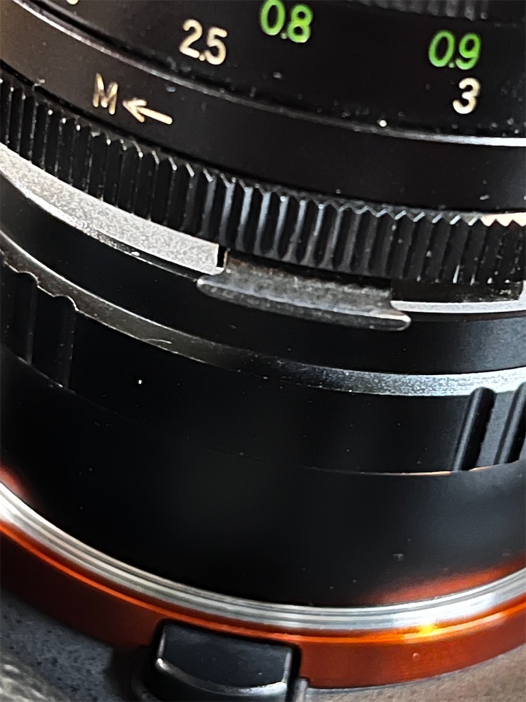 【SONY用アダプター付き】RIKENON P 55mm F1.2 410 SONY用アダプター付き】RIKENON P 55mm F1.2 410