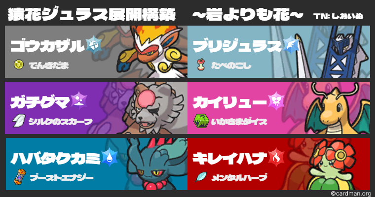 ゴウカザル　1枚　50円 SV14】【最高レート2083】猿花ジュラス展開構築 ～岩よりも花