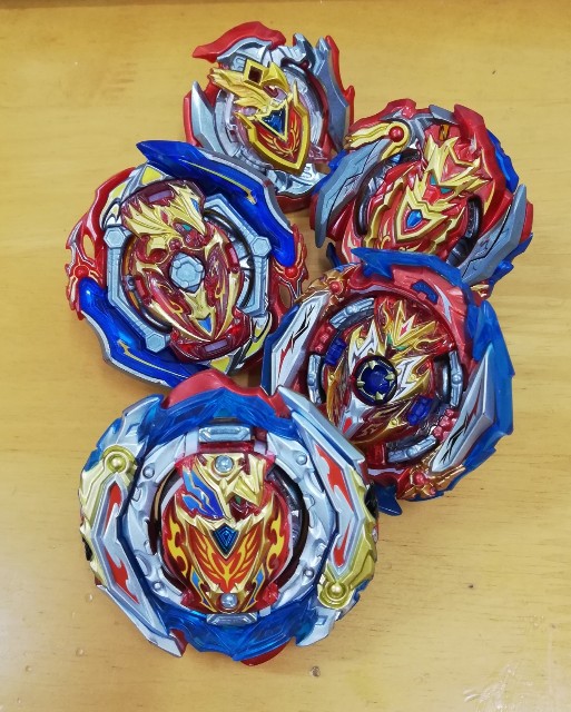 極変形英雄】ゼストアキレス改造セット - BEYBLADE X