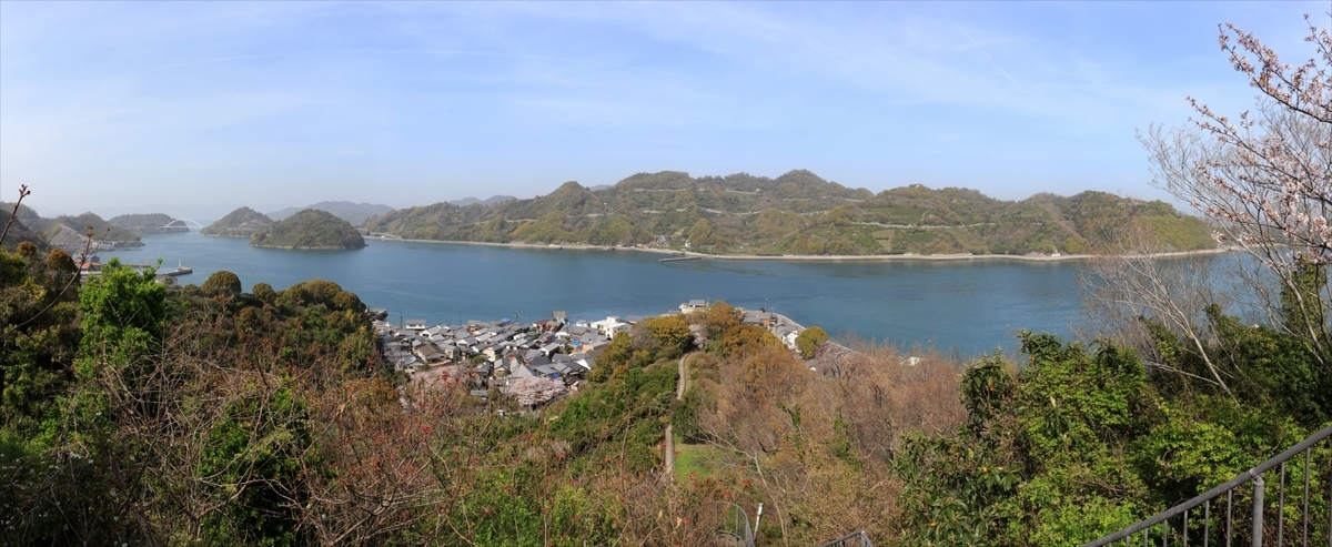 大崎下島 御手洗 おいらん公園 瀬戸内海 安芸灘とびしま海道 広島県 離島 景色