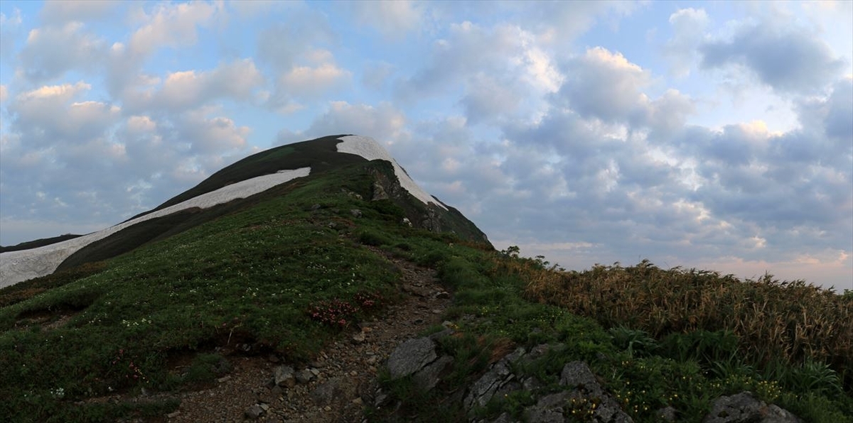 北股岳(梅花皮小屋の展望)