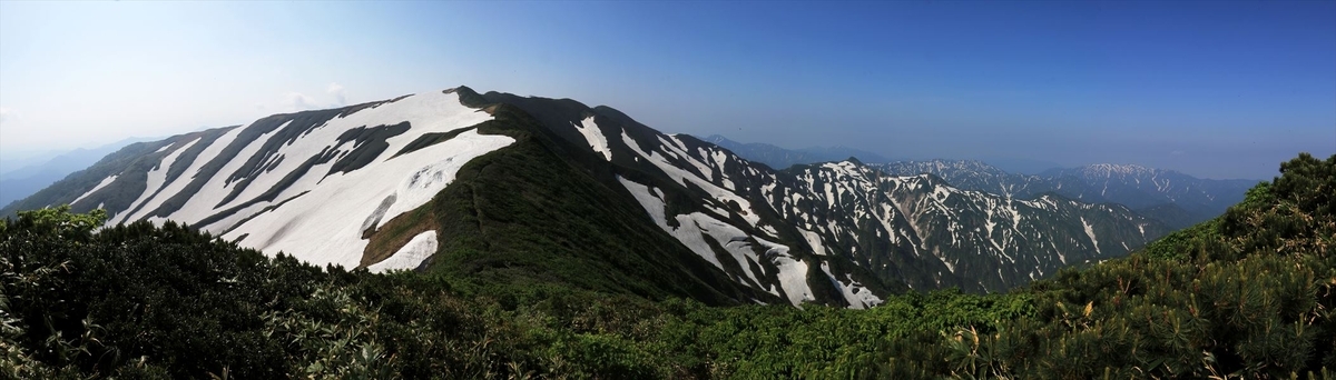 扇ノ地神(地神山の展望)
