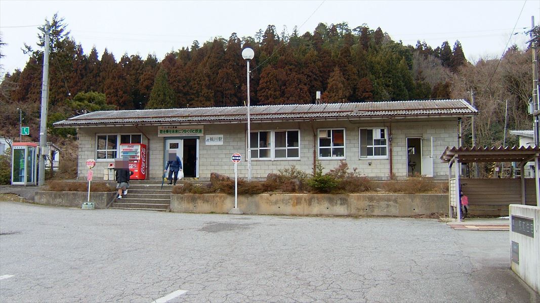 のと鉄道 能登線 鵜川駅 駅舎 現役時代