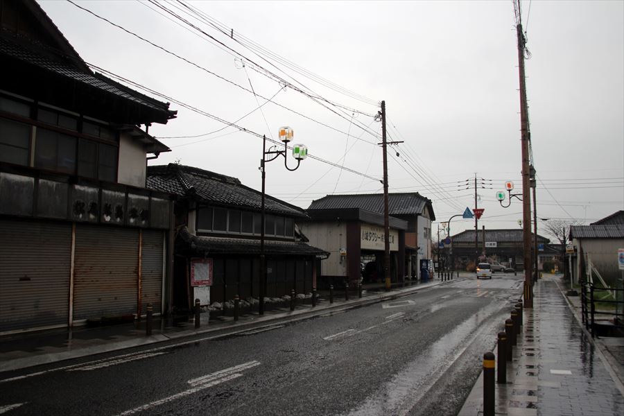 小城駅 唐津線 駅舎 駅前通り 街並み 景観 佐賀県 小城市