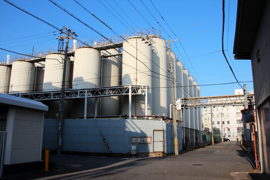 白鶴酒造 タンク 灘 神戸市 兵庫県 日本酒 酒蔵