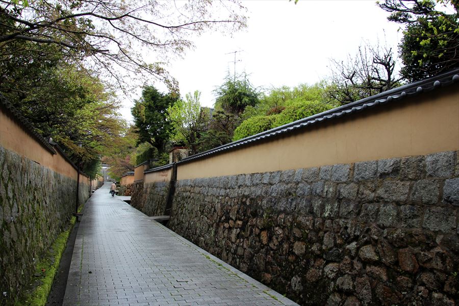 長府 街並み 景観 功山寺 下関市 土壁 石垣 山口県