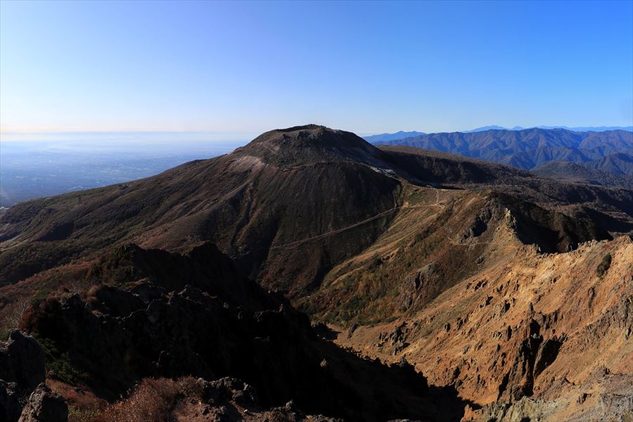 那須岳 茶臼岳 朝日岳 展望 10月 秋 紅葉 展望