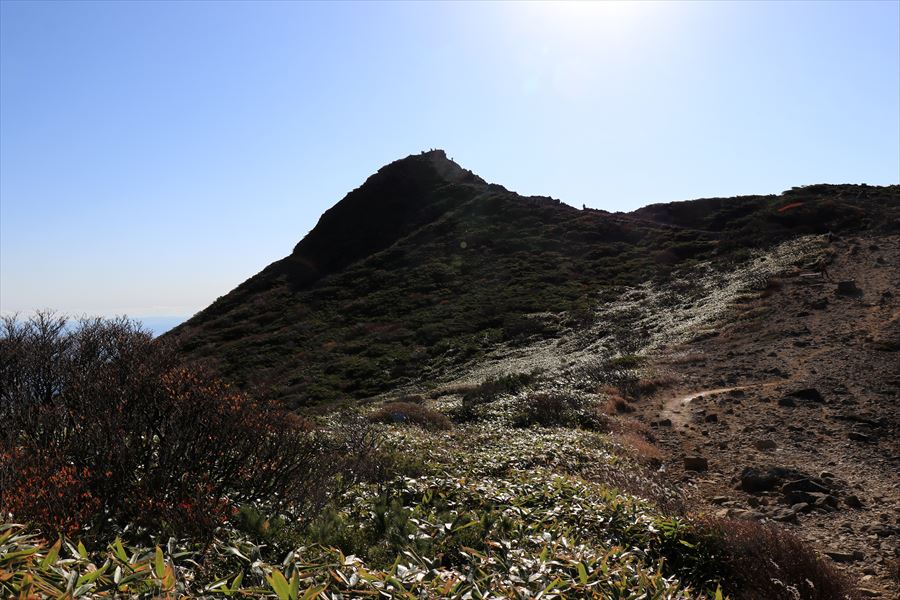 朝日岳 那須岳 山頂 単体