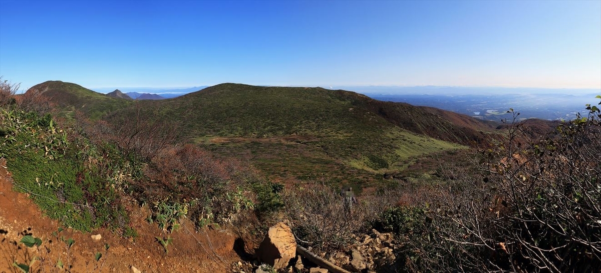 三本槍岳 清水平 1900m峰 那須岳 展望