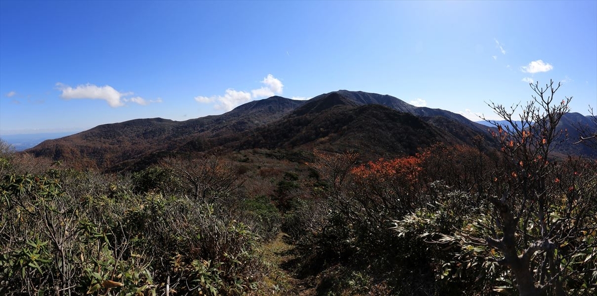 三本槍岳 那須岳 須立山 坊主沼 縦走路 展望