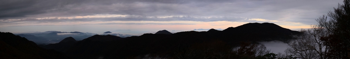 甲子山 山頂 大白森山 那須岳 展望 福島県