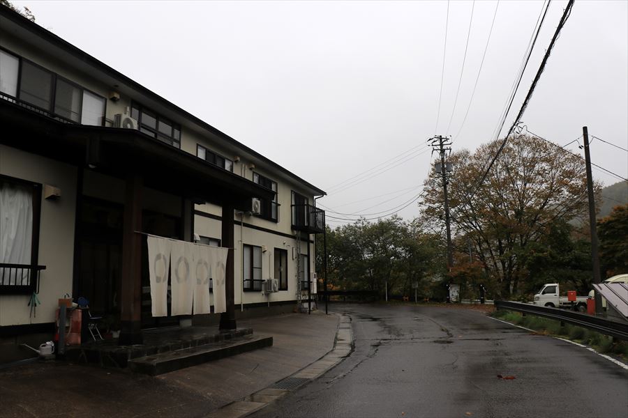 二岐温泉 やすらぎの宿 桂祗荘 雨の日 天栄村