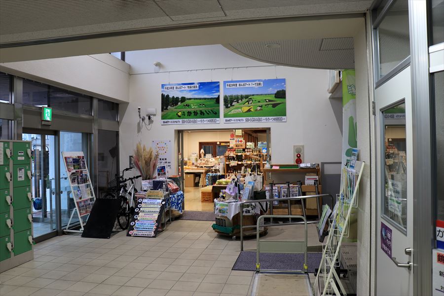 鏡石まちの駅 かんかんてらす 鏡石駅 駅舎 東北本線