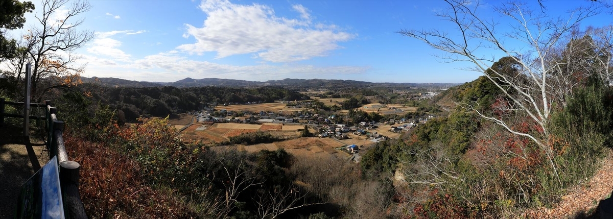 久留里城 二の丸 展望 三の丸 君津市 千葉県