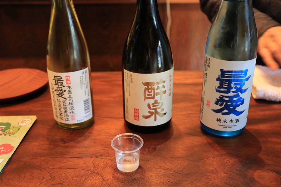 山田酒造 試飲 酒蔵 最愛 醉泉 日本酒 蟹江町 愛知県