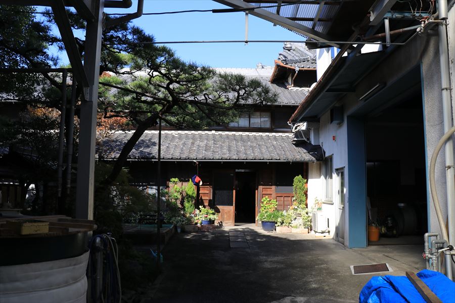 山田酒造 入口 酒蔵 最愛 醉泉 日本酒 蟹江町 愛知県
