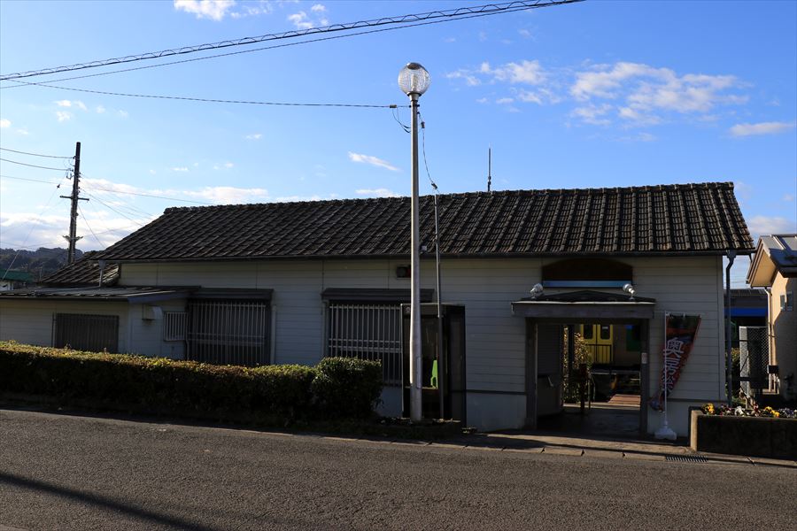 上総亀山駅 駅舎 久留里線 廃止区間 千葉県