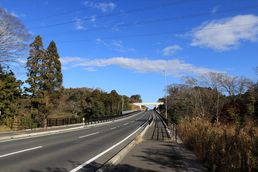 国道410号 久留里馬来田バイパス 君津市 千葉県