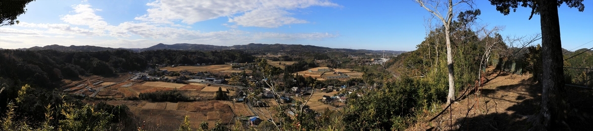 久留里城 尾根 展望 ハイキング 君津市