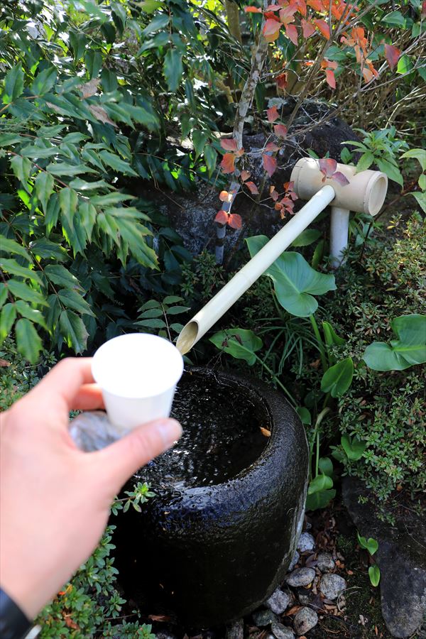 吉崎酒造 吉寿 仕込み水 水汲み場 久留里 君津市