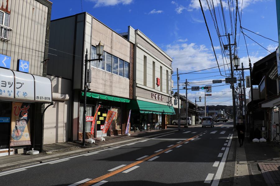 久留里 町並み 商店街 久留里市場 君津市