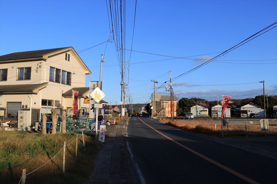 佐貫町駅 駅前 町並み 内房線 千葉県