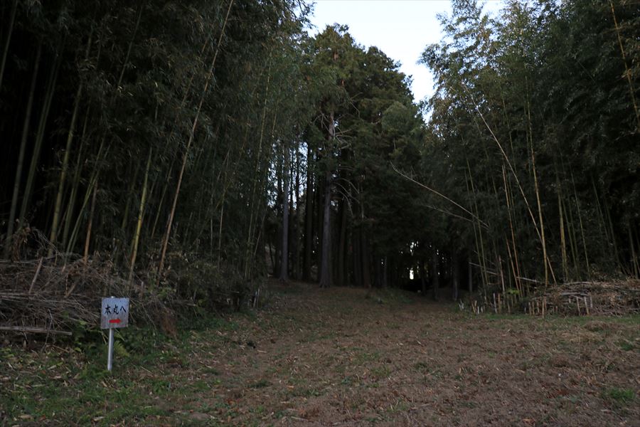 佐貫城 二の丸 富津市 千葉県