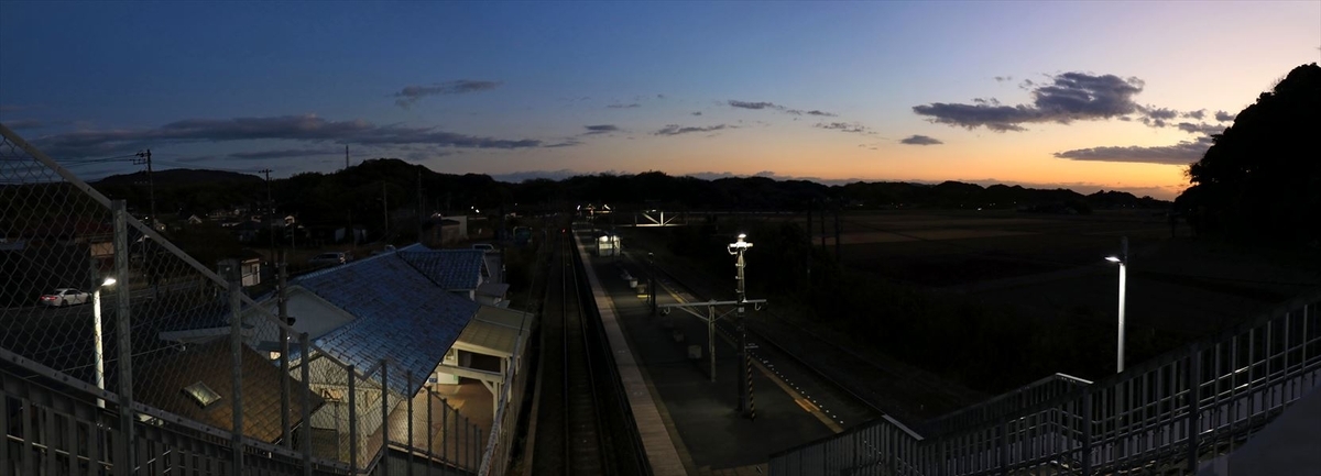佐貫町駅 ホーム 構内 跨線橋 展望 内房線 千葉県