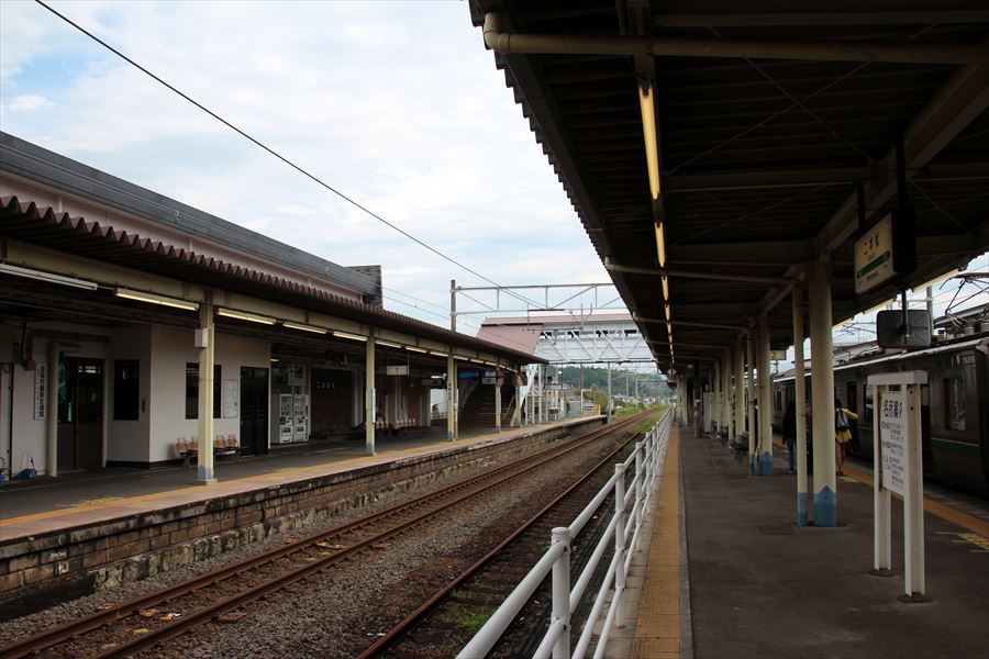 二本松駅 ホーム 東北本線 福島県