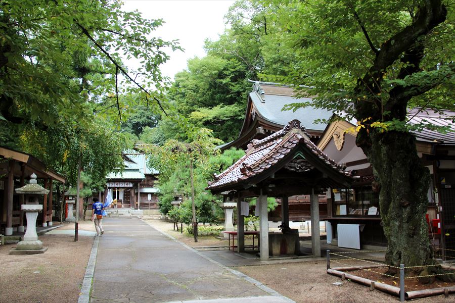 二本松神社 境内 階段 二本松市 福島県