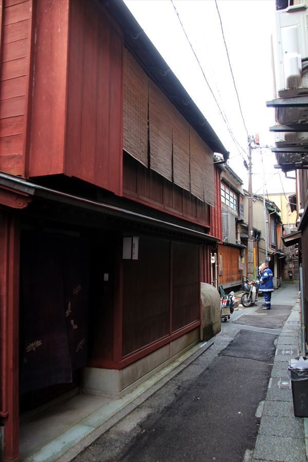 主計町 重要伝統的建造物群保存地区 町並み 金沢 石川県