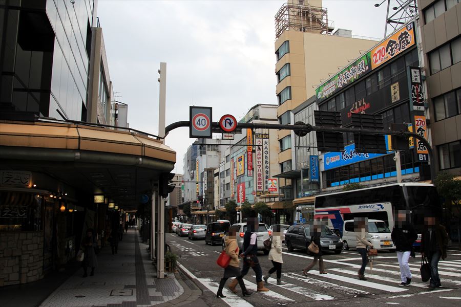 香林坊 アーケード 商店街 金沢 石川県