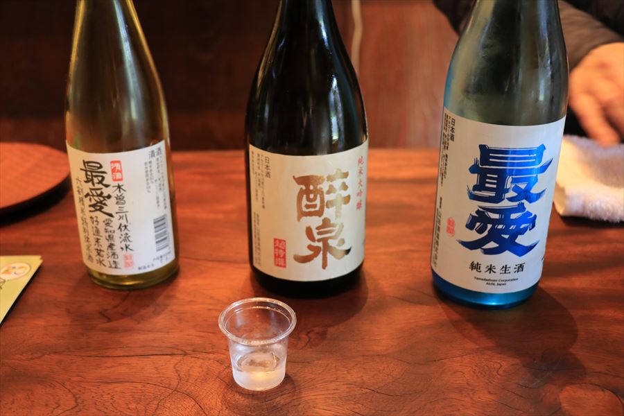 山田酒造 最愛 醉泉 試飲 日本酒 蟹江町 愛知県 酒蔵