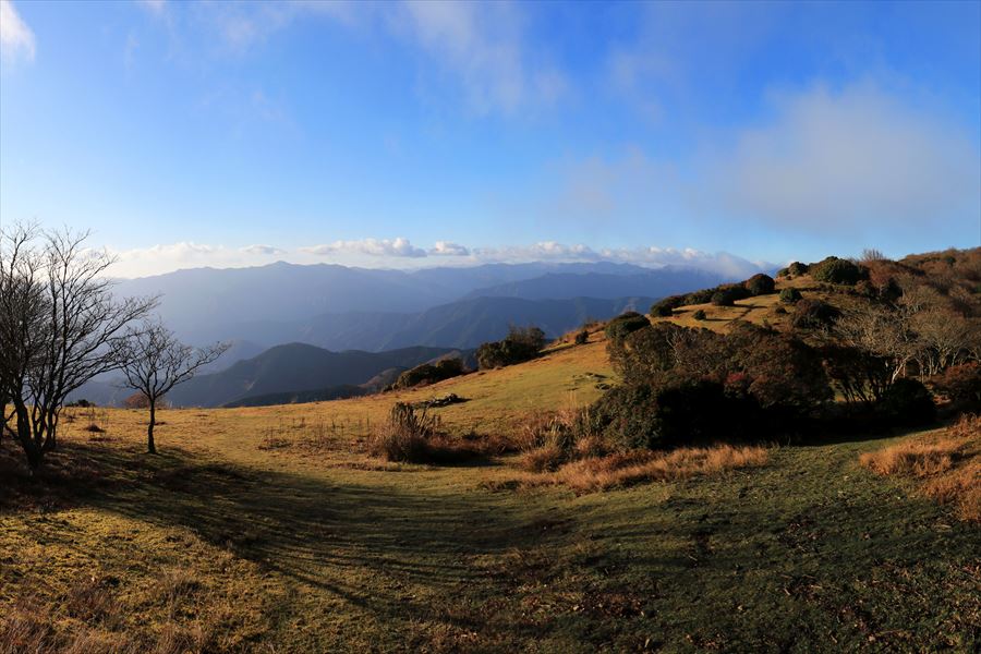 八丁平 三峰山 展望 三重県 台高山脈 高見山地 登山