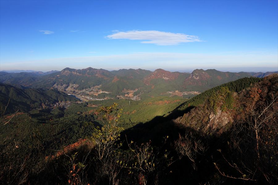 古光山 南峰 展望 室生火山群 奈良県 登山