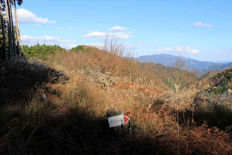 ハンシ山 雲ヶ瀬山 展望地 台高山脈 登山