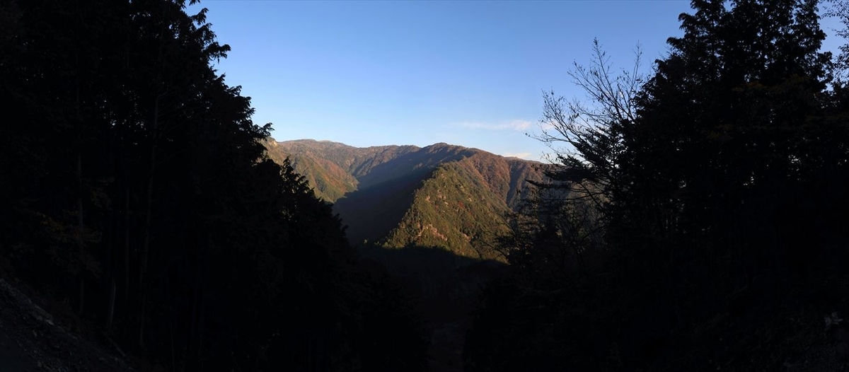 橡山林道 展望 大台ヶ原 台高山脈 尾鷲道