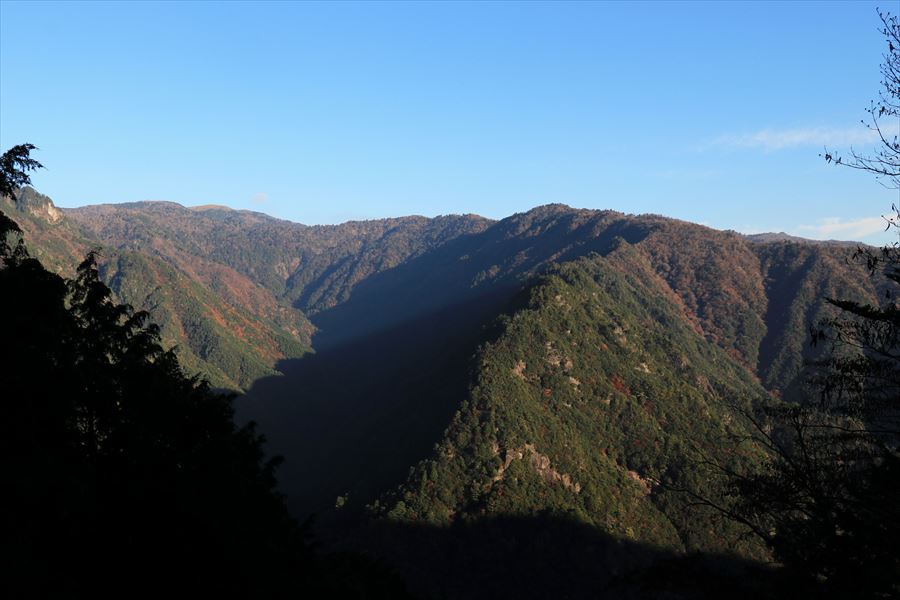 橡山林道 展望 大台ヶ原 日出ヶ岳 台高山脈 尾鷲道