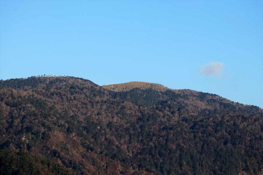橡山林道 望遠 大台ヶ原 日出ヶ岳 台高山脈 尾鷲道