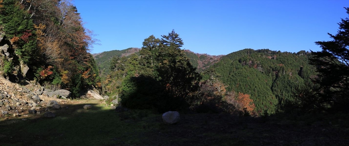 地蔵峠 展望 尾鷲道 台高山脈 登山
