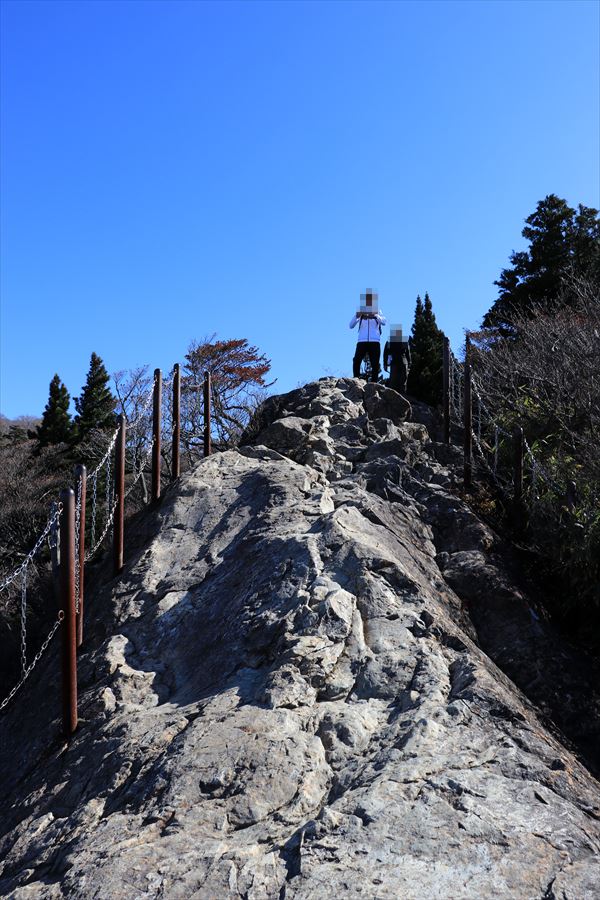 大蛇嵓 岩場 急坂 台高山脈 大台ヶ原
